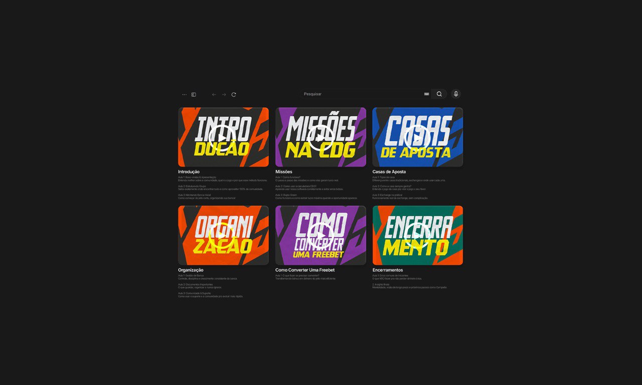 Interface de Aulas CDG